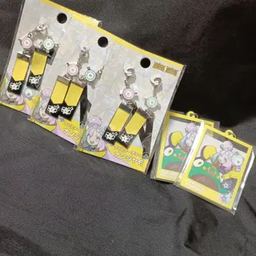 지퍼 참 아크릴 키링 난자모