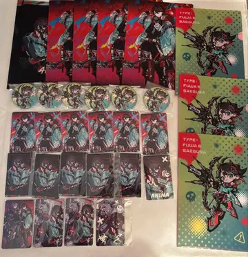 니지산지 사에구사 아키나 Stun Mode Type 굿즈 세트