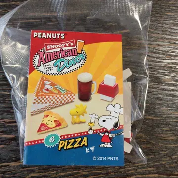 리멘트 SNOOPY 스누피 아메리칸 다이너 No.6 피자