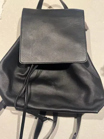 태스팅 tusting 가죽 백팩 블랙