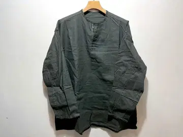 1970년대 실물 새상품 데드스탁 러시아군 헨리넥 셔츠