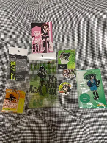 아스이 츠유 굿즈 아크릴 스탠드 캔 배지