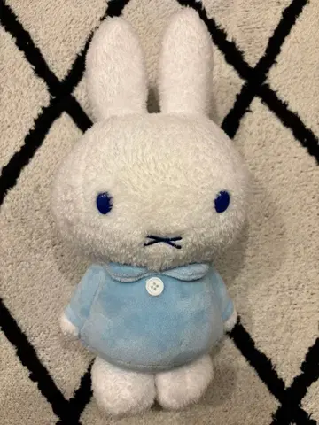 토끼 봉제 인형 (화이트 스카이블루)