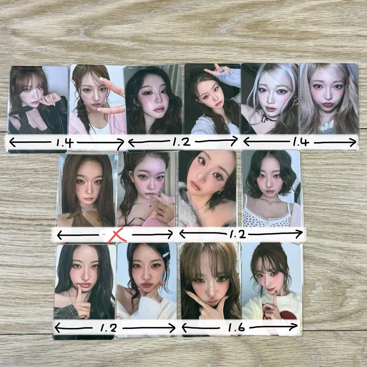 Billlie haram sign polaroid on Bunjang Global Site.