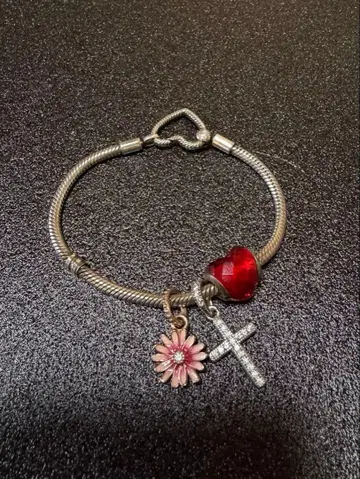 PANDORA 팔찌 참 세트 17cm