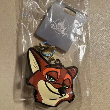 디즈니 스토어 토킹 키체인 주토피아 닉 와일드