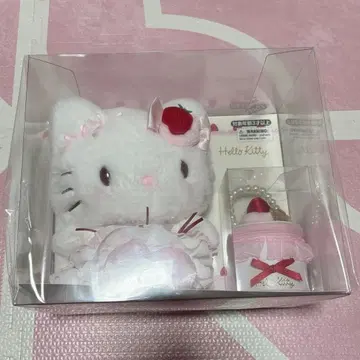 헬로키티 딸기 휘핑 봉제 인형 세트