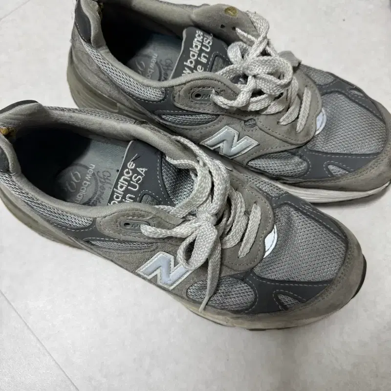 뉴발란스 993 회색 운동화 Made in USA