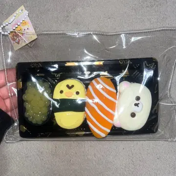 리락쿠마 초밥 세트 스퀴즈