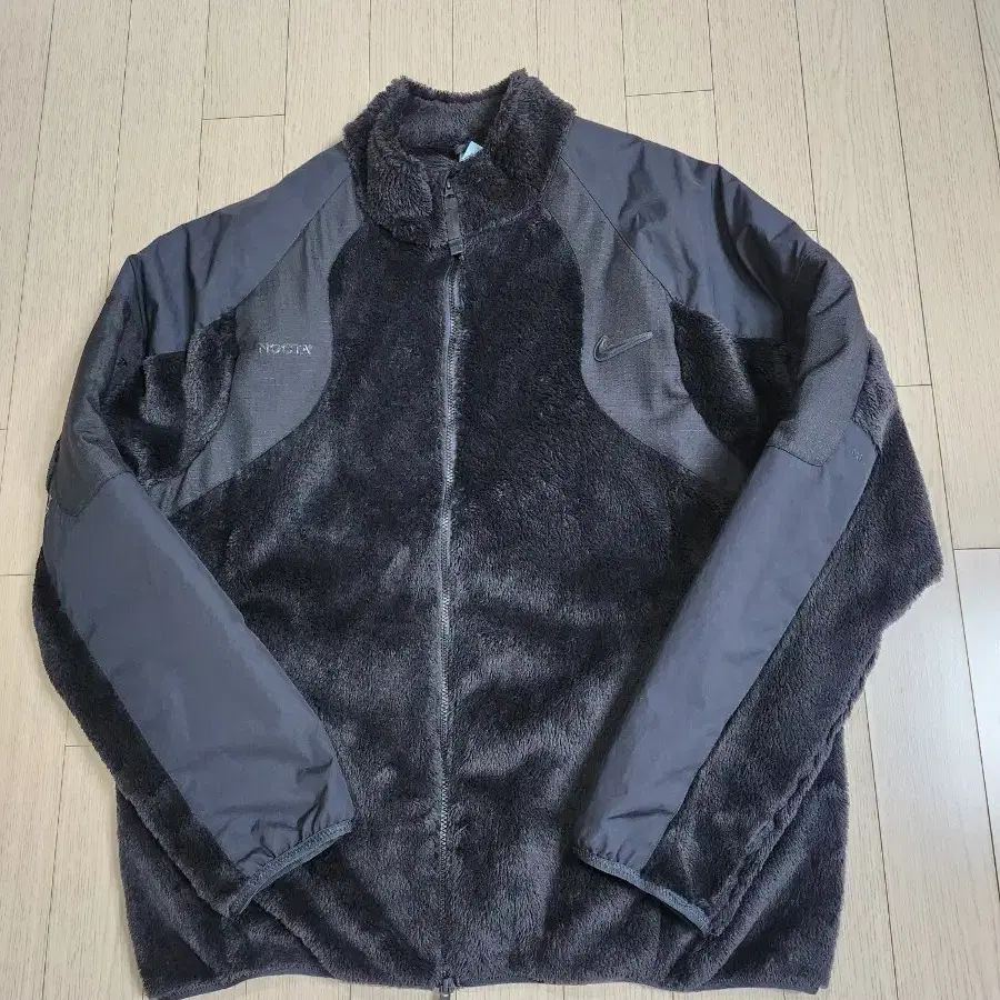 nike x drake nocta polar fleece jacket black