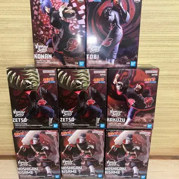 NARUTO 아카츠키 피규어 VIBRATIONSTARS 8체 세트