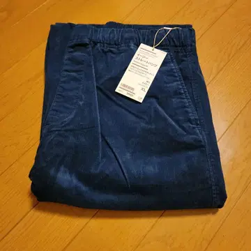 [ 새상품 미사용 ] 무인양품 이지 스트레이트 팬츠 네이비 XL