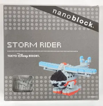 도쿄 디즈니 리조트 나노 블록 BOX 패키지판 스톰 라이더