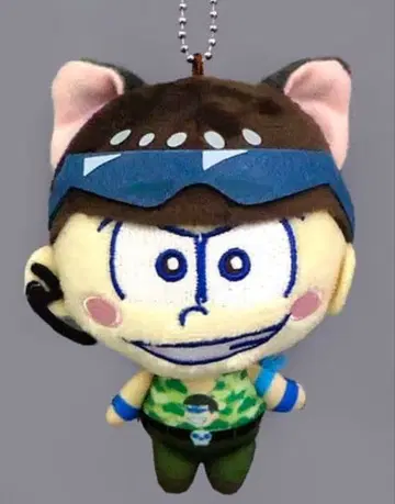 오소마츠 6쌍둥이 난자타운 한정판 인형 배지 카라마츠 택 포함 새상품