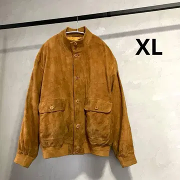 90s HARRY&MOORE 스웨이드 가죽 자켓 발스타형