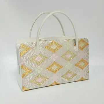 기모노 가방 리큐 백 금란 직물 입졸식 결혼식 상품번호:201