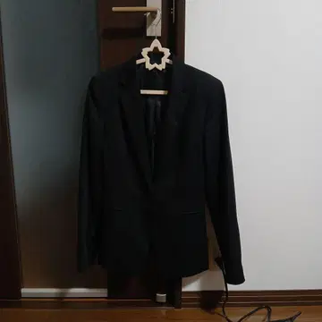 블랙 정장 자켓 여성용