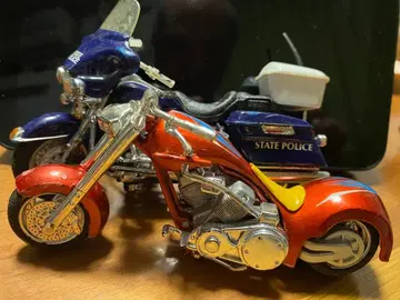오토바이 미니어처 2대 세트