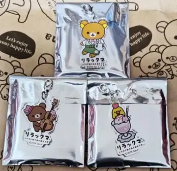 리락쿠마 키이로이토리 차이로이코구마 아크릴 키링