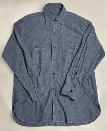 BIG YANK M43 샴브레이 셔츠 40s 복각 빅양크 일본제