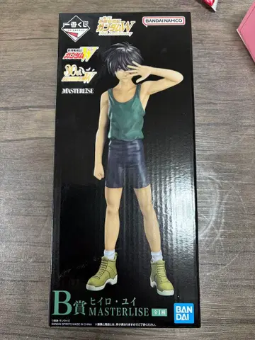 [ 미개봉 새상품 ] 제일복권 건담 W B상 히이로 유이 피규어