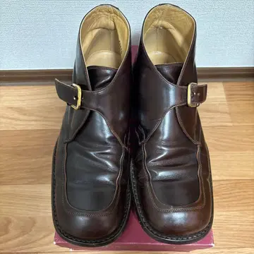 BRUNO MAGLI 몽크 스트랩 가죽 신발 41