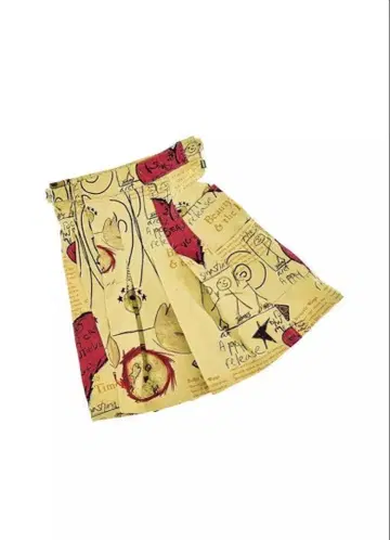 Heaven by Marc Jacobs 데님 랩 스커트 콜라보