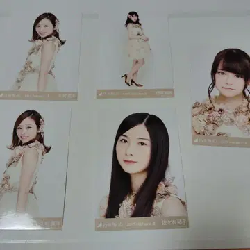 노기자카46 사진 5장 세트 2017 February