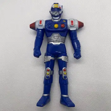 당시 희귀 시그널맨 빅 소프트 비닐 격주전대 카레인저 12.5cm