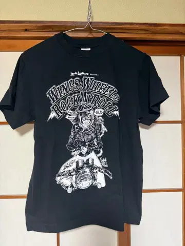 Lewis Leathers 록킨제리빈 블랙 T셔츠 루이스 레더