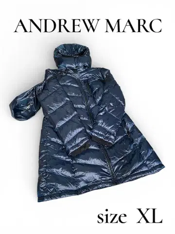 앤드류마크 경량 다운 롱 다운 코트 수납 가방