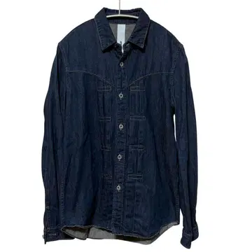 N-837 고품질 ATTACHMENT 어태치먼트 데님 셔츠 2