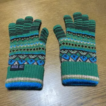 가격 인하했습니다! ANNA SUI 니트 장갑