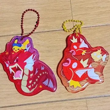 포켓몬 센터 히로시마 한정판 아크릴 키링 갸라도스 코이킹