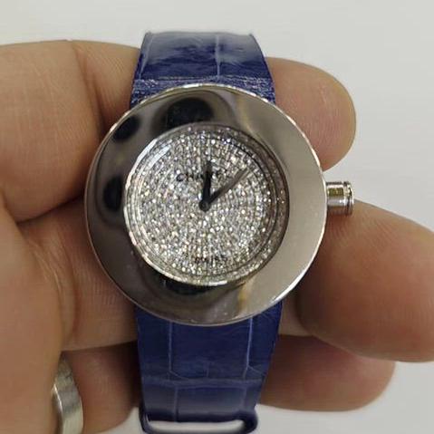 샤넬 샤넬(Chanel) "라 홍드(La Ronde) 화이드골드18K 풀다이아 사진 7