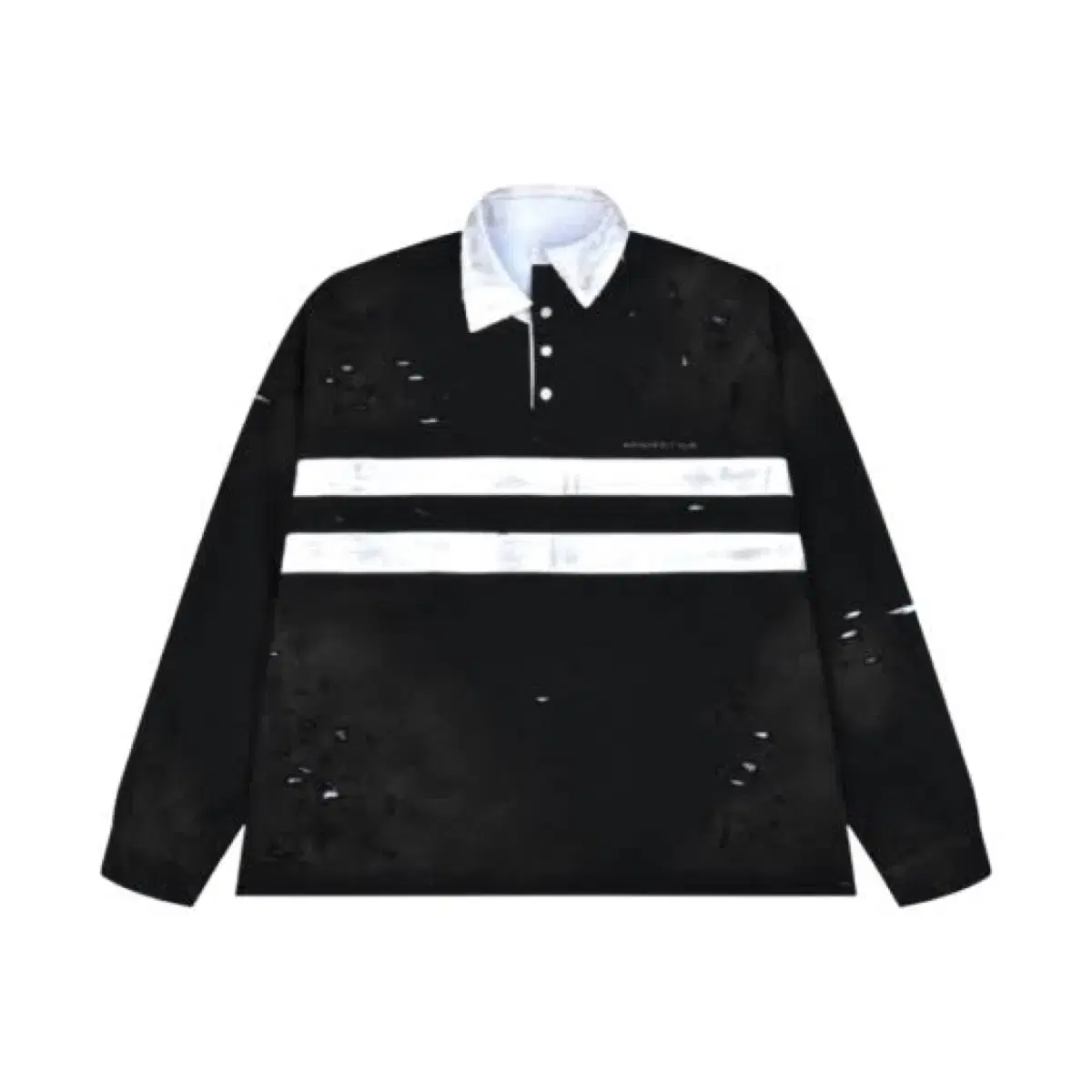 トップス Project G/R Bullied POLO Shirts Navy 1 / BULLIED HALF POLO SHIRTS - NAVY Grimes #그레일즈,#projectgr