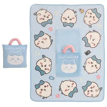 치이카와 (먼작귀) 대만 한정판 쿠션 담요 쿠션 담요 하치와레