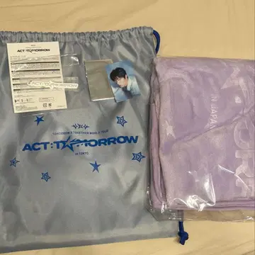 TXT 프리미엄 시트 업그레이드 특전 ACT:TOMORROW 도쿄돔