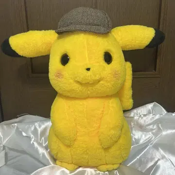 명탐정 피카츄 등신대 봉제 인형