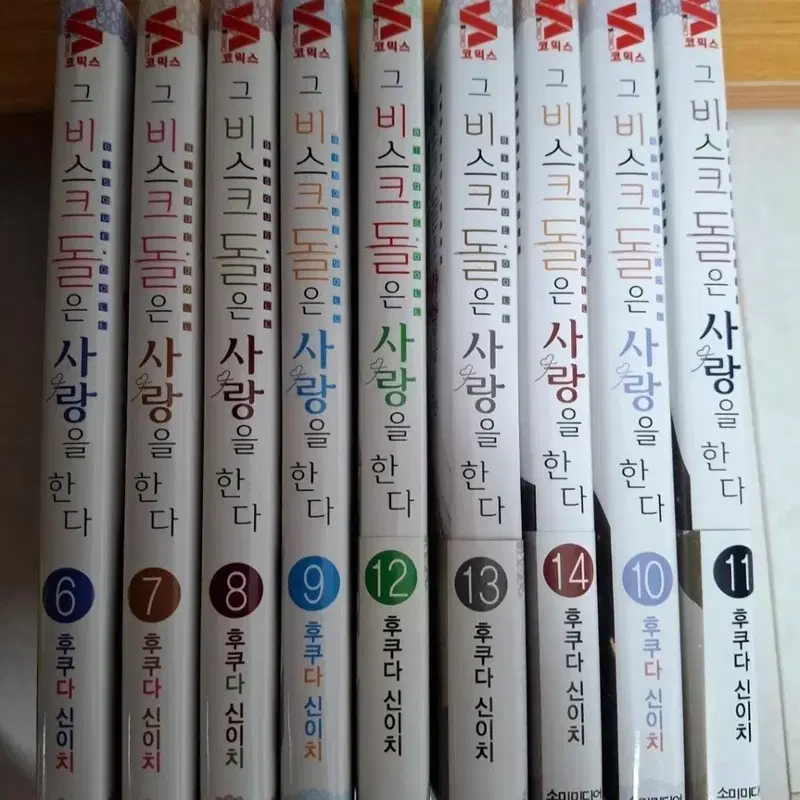 그 비스크 돌은 사랑을 한다 6-14권, 내마위10~11, 소설등 책