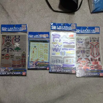 LBX 스티커 4장 세트 반다이