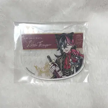 악마 집사와 검은 고양이 아쿠네코 난자타운 아크릴 코스터 루카스