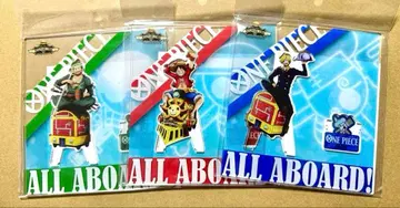 ONE PIECE ALL ABOARD! 아크릴 스탠드 루피 상디 조로