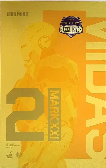 핫토이 무비 마스터피스 아이언맨 마크 21 미다스 MMS208