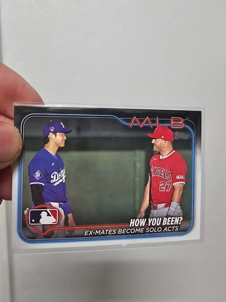 어색한조우  LA MLB 야구 카드 (오타니/트라웃)