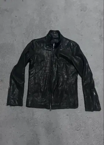 MIDAS 코팅 가죽 자켓 archive V계