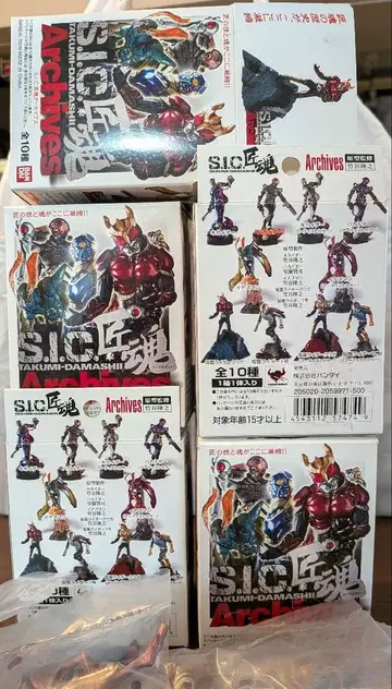 장혼 S.I.C. Archives 피규어 세트 5개 세트