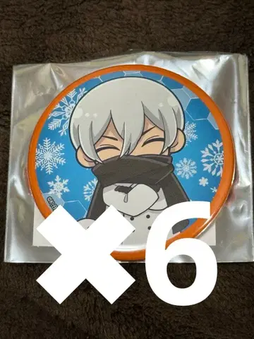 닥터스톤 눈 축제 미니 캐릭터 캔뱃지 빙월 6개