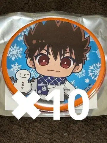 닥터스톤 눈 축제 미니 캐릭터 캔뱃지 크롬 10개