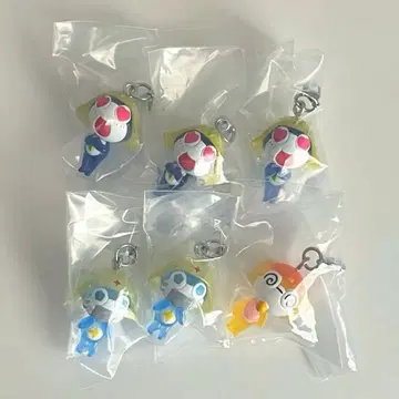 개구리 중사 케로로 치비케로 메지루시 액세서리 6개 세트